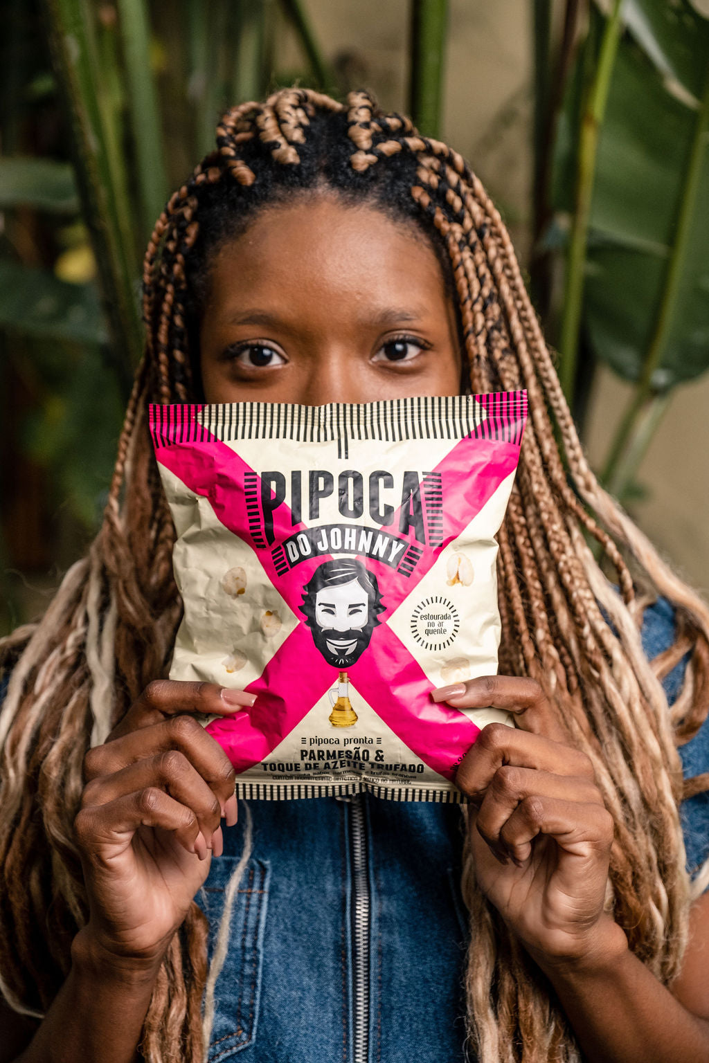 Pipoca Pronta Sabor Parmesão e Toque de Azeite Trufado - Pipoca do Johnny